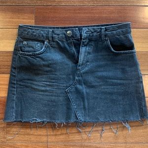 Urban Outfitters BDG Denim Size S Black Mini Skirt